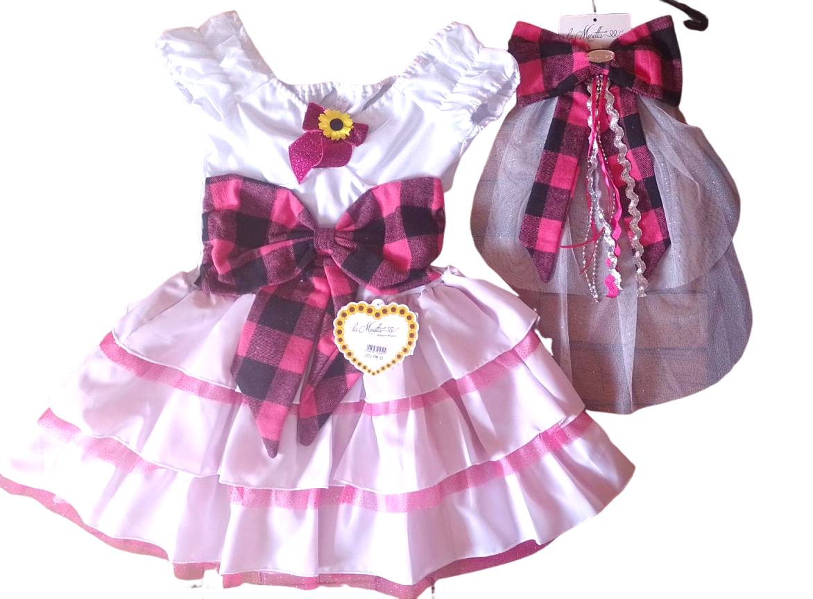 VESTIDO NOIVA JUNINA C/LA�O